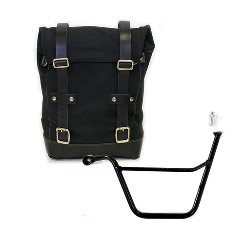 Bolsa lateral de lona + Triumph Bonneville T100 & Scrambler 900 U001+1005SX