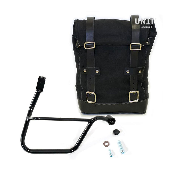 Bolsa lateral de lona + Serie triumph cuadro Street CUP & Street Scrambler U001+1013DX