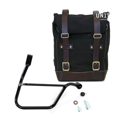 Bolsa lateral de lona + Serie triumph cuadro Street CUP & Street Scrambler U001+1013DX