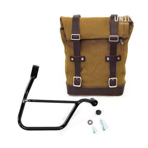 Bolsa lateral de lona + Serie triumph cuadro Street CUP & Street Scrambler U001+1013DX