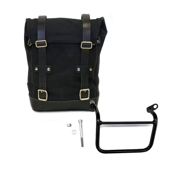 Bolsa lateral de lona + Triumph cuadro Scrambler 1200 XC & XE U001+1019SX
