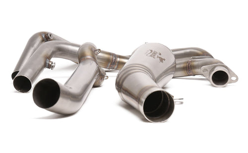 Triumph Thruxton 900 custom exhaust