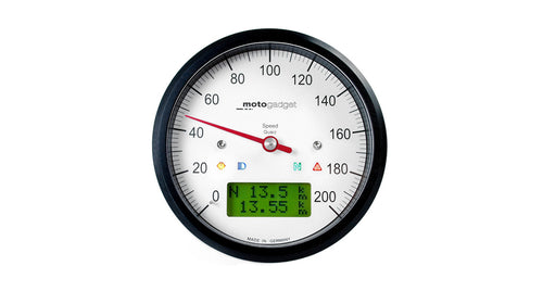 Cuentakilómetros Motogadget Motoscope Classic Speedo