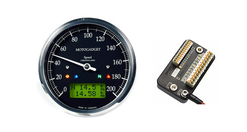 Cuentakilómetros Motogadget Chronoclassic speedo