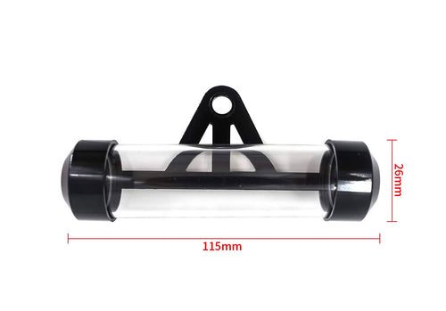 Tubo soporte ambiental para moto Black