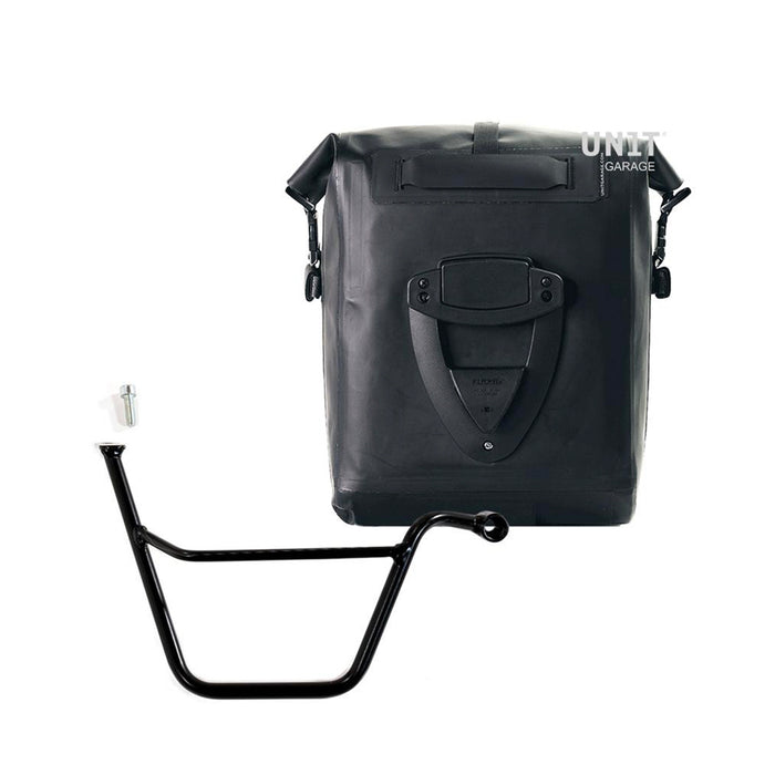 Alforja lateral Khali Tpu + Subchasis derecho Triumph Bonneville T100 Carb. UG001+1005DX