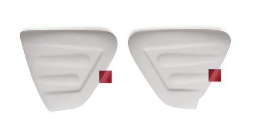 Triumph Street CUP side covers red